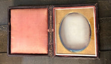 Load image into Gallery viewer, Daguerreotype Photo Possible Sick Premortem Creepy eyes Antique Unusual 1800s