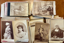 Load image into Gallery viewer, Lot Of 151 Victorian Actors Actress Sarony Mora Newsboy 1800s 1880s 1890s 1900s