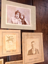 Load image into Gallery viewer, Antique Photo Lot incl CDVs Photobooth Several ID'd People From Texas Estate