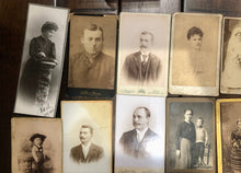 Load image into Gallery viewer, Antique Photo Lot Mostly 1800s 1900s Foreign Including Austria