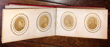 Load image into Gallery viewer, Miniature Photo Album 38 Gem Tintypes Albumen Queen Victoria Civil War Soldiers