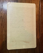 Load image into Gallery viewer, Beautiful Snake Charmer Woman with Signed Note on Back NYC 1890s, 1900s