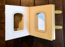 Load image into Gallery viewer, beautiful empty 1860s leather photo album - excellent antique condition!