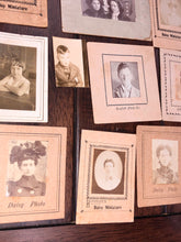 Load image into Gallery viewer, Antique Photo Lot incl CDVs Photobooth Several ID'd People From Texas Estate