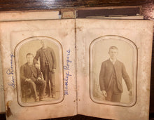 Load image into Gallery viewer, Dominy Family Photo Album, Tintypes & CDVs