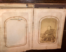 Load image into Gallery viewer, Dominy Family Photo Album, Tintypes & CDVs