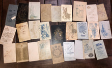 Load image into Gallery viewer, Antique Photo Lot Mostly 1800s 1900s Foreign Including Austria