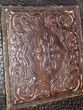 Load image into Gallery viewer, 1/6 daguerreotype handsome cigar smoking man Stovepipe hat & goatee beard