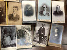 Load image into Gallery viewer, Antique Photo Lot Mostly 1800s 1900s Foreign Including Austria