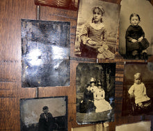 Load image into Gallery viewer, Antique Photo Lot 29 Tintypes 1860s / Civil War Era & Later