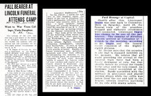 Load image into Gallery viewer, Abraham Lincoln Funeral Int! Rare Photo ID'd Civil War Soldier JB Dague 88th OVI