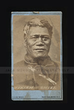 Load image into Gallery viewer, RARE Antique 1800s Photo WIRIAM CHIEF New Zealand Photographer De Maus / Tattoos