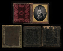 Load image into Gallery viewer, 1850s 1/6 Daguerreotype Cute Little Boy in Dress by MCELROY - Sealed Full Case