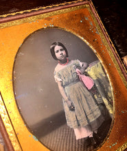 Load image into Gallery viewer, daguerreotype lot tennessee family w black nanny slave tinted doll pre civil war