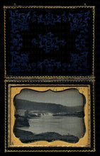 Load image into Gallery viewer, Historic Early 1850s Daguerreotype Oregon City / Willamette Falls