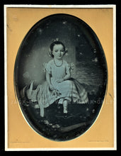 Load image into Gallery viewer, Rare HALF PLATE Daguerreotype of a Painting! By New York Photographer Prudhomme