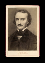 Load image into Gallery viewer, Rare & Fine Example - EDGAR ALLAN POE - Bruckmann's Memorial Portrait