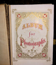 Load image into Gallery viewer, Antique 1860s album with a few names soldier and child actress