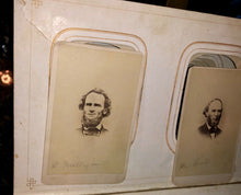 Load image into Gallery viewer, Antique 1860s album with a few names soldier and child actress