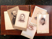 Load image into Gallery viewer, Details about Album - Tintype CDVs Cabinet Card - 1800s / Antique