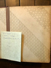 Load image into Gallery viewer, antique photo album cool gothic spider web design cabinet and cdv