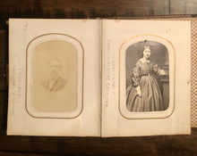 Load image into Gallery viewer, Pioneer Corvallis Oregon LOCKE Family Photo Album Identified CIvil War Era