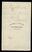 Load image into Gallery viewer, CDV PHOTO OF ID'D CIVIL WAR SURGEON 2ND NJ VOL INFANTRY GETTYSBURG 1860S