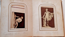 Load image into Gallery viewer, 1860s Italian Tour Album & CDV Photos Locations Identified Rome Italy Vatican