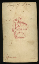 Load image into Gallery viewer, VERY RARE 1860s CDV PHOTO KING OF SIAM RAMA V FULL UNIFORM & SWORD / SINGAPORE