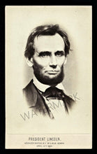 Load image into Gallery viewer, A++ Example! Abraham Lincoln by London Stereoscopic Co. 1860s CDV Photo Rare
