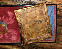 Load image into Gallery viewer, 1/6 Daguerreotype Little Boy Holding MOP Dag Case, Lock of Hair, Memorial Photo?