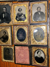 Load image into Gallery viewer, Big Lot of Antique 1800s Tintype Daguerreotype Ambrotype Photos