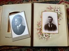 Load image into Gallery viewer, Antique Leather Album 39 Photos Tintypes CDV