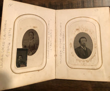 Load image into Gallery viewer, Pioneer Corvallis Oregon LOCKE Family Photo Album Identified CIvil War Era