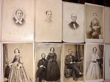 Load image into Gallery viewer, Lot Of 44 Civil War Era / 1860s CDV Photos