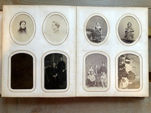 Load image into Gallery viewer, Civil War Era Album 165 Photos CDV Tintype ID'd Scott Barrow Fam Mexican War Vet