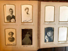 Load image into Gallery viewer, Victorian Album with Photos - Beautiful Rare Photographic Cover + Many ID'd Ppl