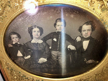Load image into Gallery viewer, Large Daguerreotype Of Family Group Photo North Carolina 1800s Rare Old Seals