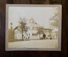 Load image into Gallery viewer, RARE PHOTO KANSAS STATE BUILDING 1893 CHICAGO COLUMBIAN EXPOSITION WORLD FAIR