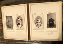 Load image into Gallery viewer, California Pioneers Photo Album CDV Cabinet Cards Tintypes 1860s - 1890s YOLO Co