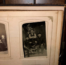 Load image into Gallery viewer, Victorian photo album cabinet cards tintypes CDV Pennsylvania