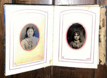 Load image into Gallery viewer, Tintype Photo Album from Tennessee Estate Possible Civil War Confederate Soldier