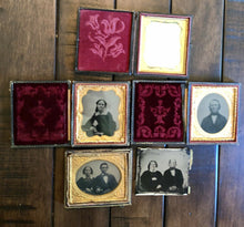 Load image into Gallery viewer, Photo Lot, Daguerreotype & Ambrotypes, Most in Cases