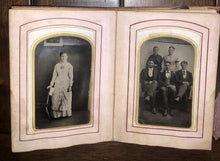 Load image into Gallery viewer, Tintype Photo Album from Tennessee Estate 1860s 1870s