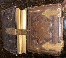 Load image into Gallery viewer, TWO civil war era albums & 74 antique photos tintypes cdvs (SA7) Maine Boston