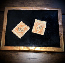 Load image into Gallery viewer, 1/4 Plate Ruby Ambrotype Photo of a Seated Man ++ Civil War Tax Stamps