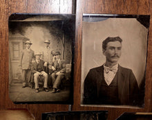 Load image into Gallery viewer, Antique / 1800s Tintype Photo Lot - All Men