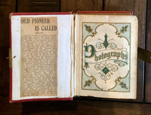 Load image into Gallery viewer, Antique Photo Album, Tintypes, CDV, Obituary, Brooklyn New York Iowa