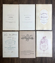 Load image into Gallery viewer, 1860s CDV Photos Civil War Missouri Iowa Minnesota Sewing Machine Advertising