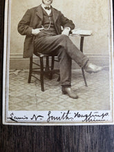 Load image into Gallery viewer, 1860s CDV Photos Civil War Missouri Iowa Minnesota Sewing Machine Advertising